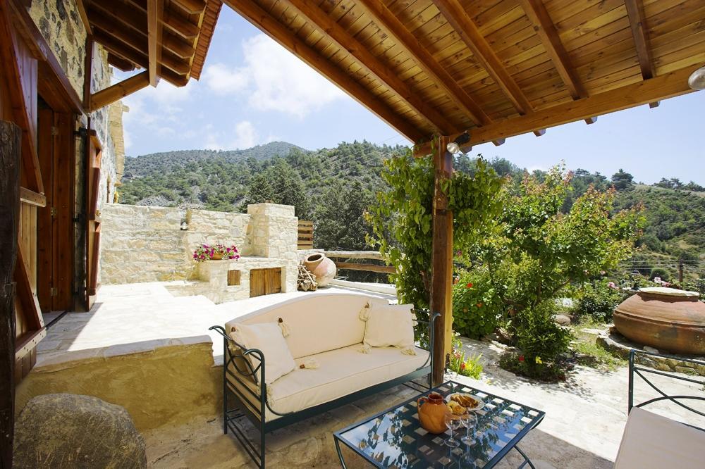 Blue Cottage Apsiou Exterior foto